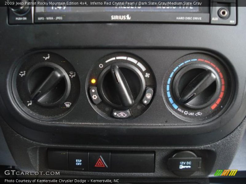 Inferno Red Crystal Pearl / Dark Slate Gray/Medium Slate Gray 2009 Jeep Patriot Rocky Mountain Edition 4x4