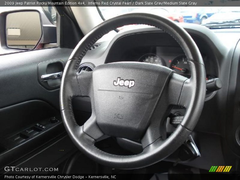 Inferno Red Crystal Pearl / Dark Slate Gray/Medium Slate Gray 2009 Jeep Patriot Rocky Mountain Edition 4x4