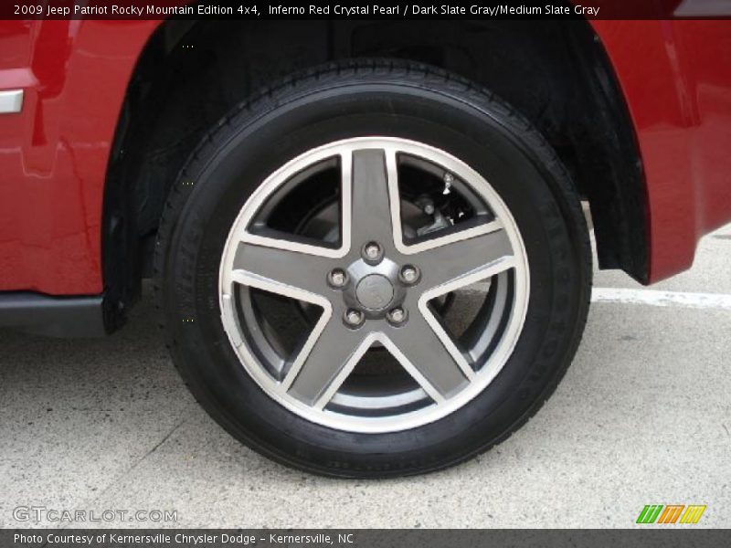 Inferno Red Crystal Pearl / Dark Slate Gray/Medium Slate Gray 2009 Jeep Patriot Rocky Mountain Edition 4x4