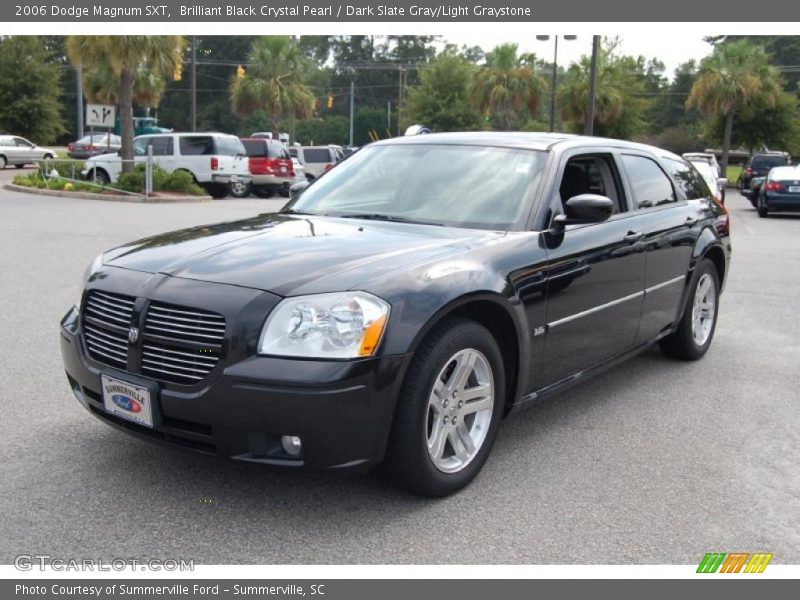 Brilliant Black Crystal Pearl / Dark Slate Gray/Light Graystone 2006 Dodge Magnum SXT