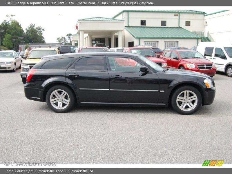 Brilliant Black Crystal Pearl / Dark Slate Gray/Light Graystone 2006 Dodge Magnum SXT