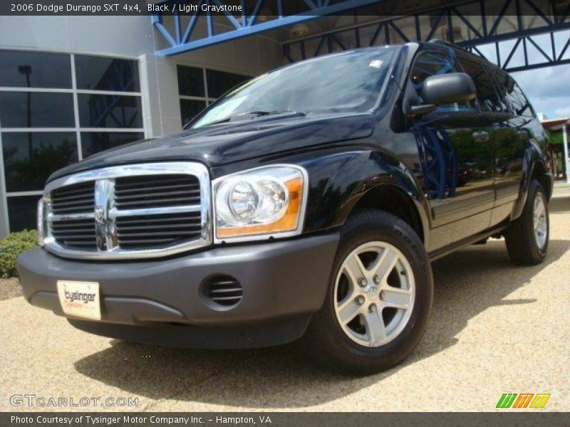Black / Light Graystone 2006 Dodge Durango SXT 4x4