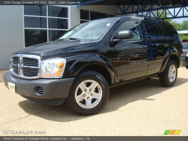 Black / Light Graystone 2006 Dodge Durango SXT 4x4