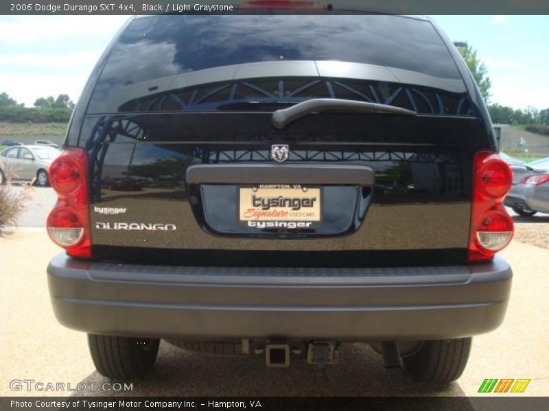 Black / Light Graystone 2006 Dodge Durango SXT 4x4