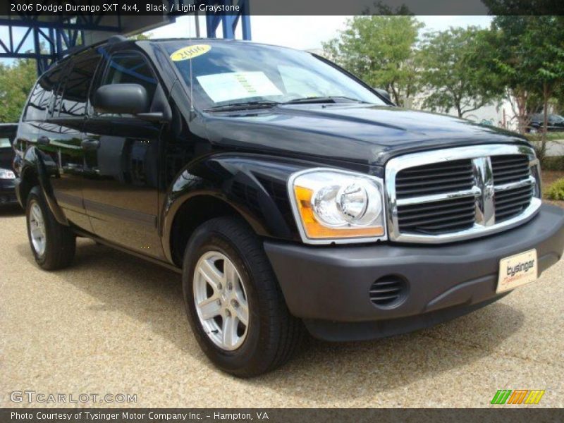 Black / Light Graystone 2006 Dodge Durango SXT 4x4