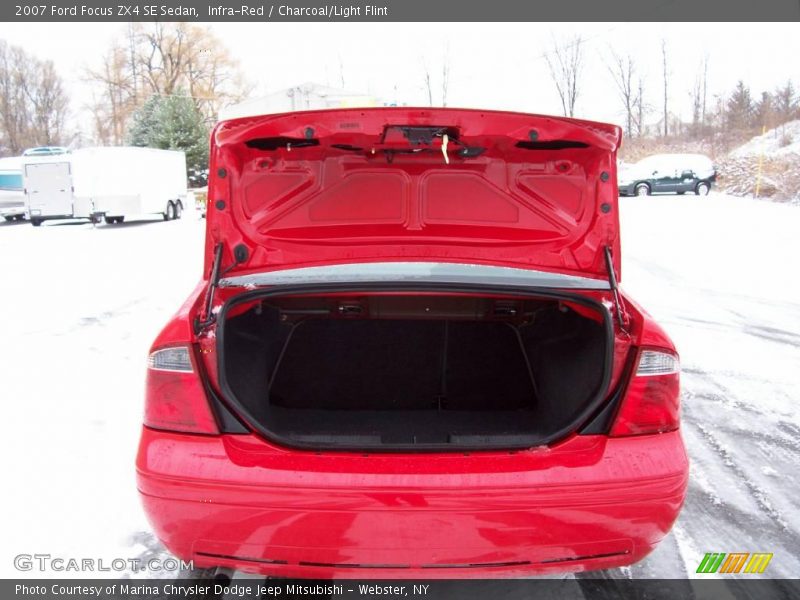 Infra-Red / Charcoal/Light Flint 2007 Ford Focus ZX4 SE Sedan