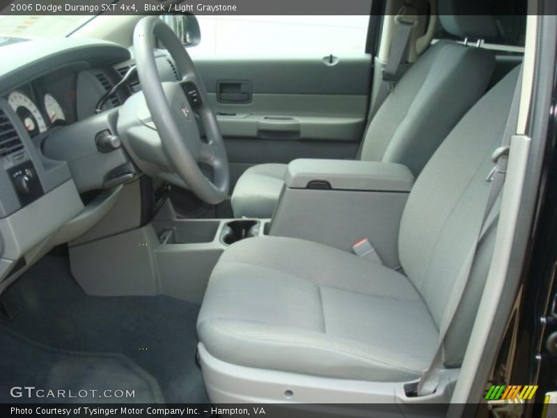 Black / Light Graystone 2006 Dodge Durango SXT 4x4