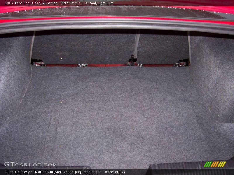 Infra-Red / Charcoal/Light Flint 2007 Ford Focus ZX4 SE Sedan