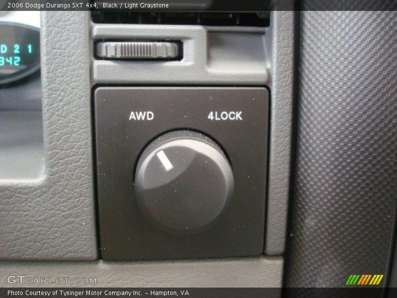 Black / Light Graystone 2006 Dodge Durango SXT 4x4