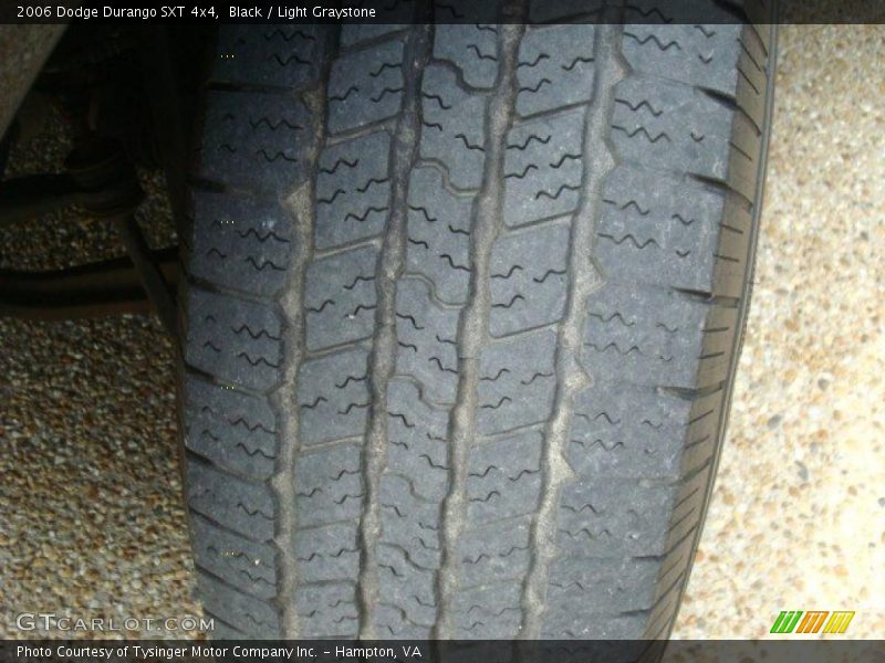 Black / Light Graystone 2006 Dodge Durango SXT 4x4