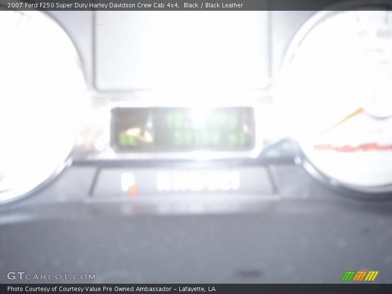 Black / Black Leather 2007 Ford F250 Super Duty Harley Davidson Crew Cab 4x4