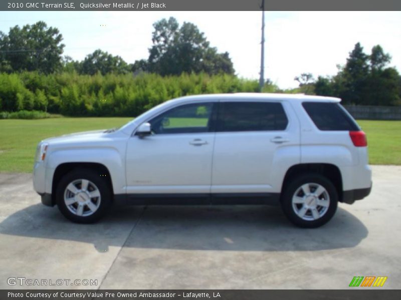 Quicksilver Metallic / Jet Black 2010 GMC Terrain SLE
