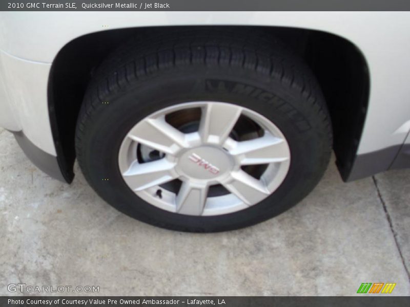 Quicksilver Metallic / Jet Black 2010 GMC Terrain SLE