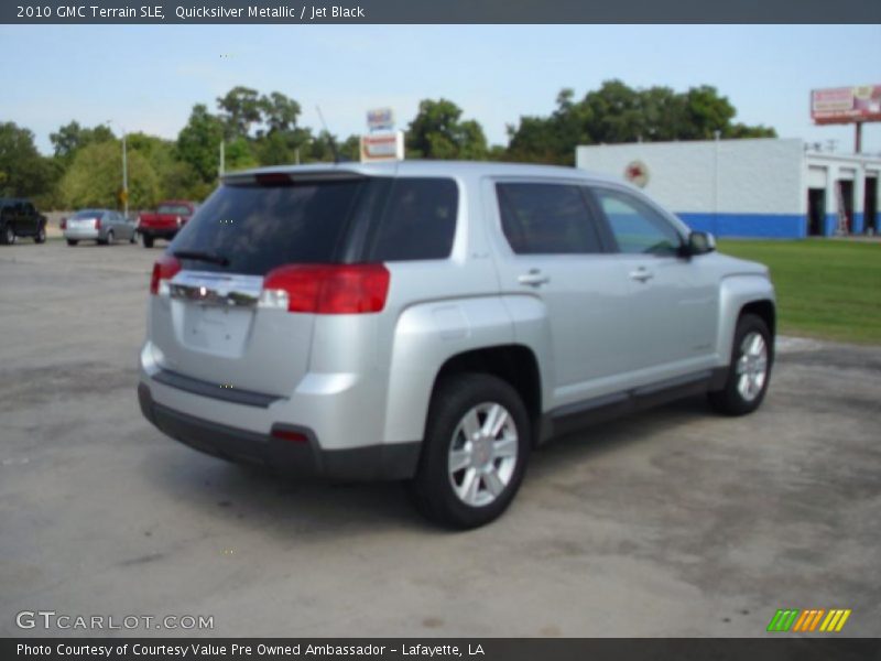 Quicksilver Metallic / Jet Black 2010 GMC Terrain SLE
