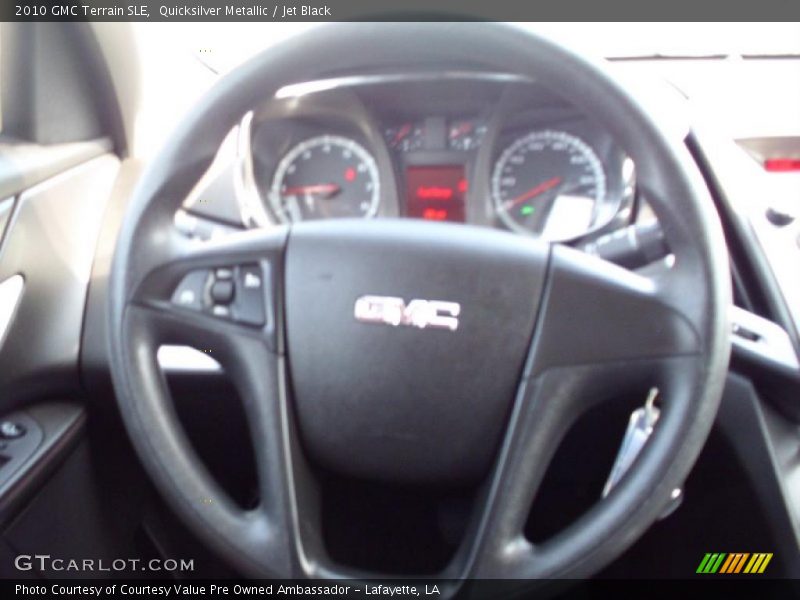 Quicksilver Metallic / Jet Black 2010 GMC Terrain SLE