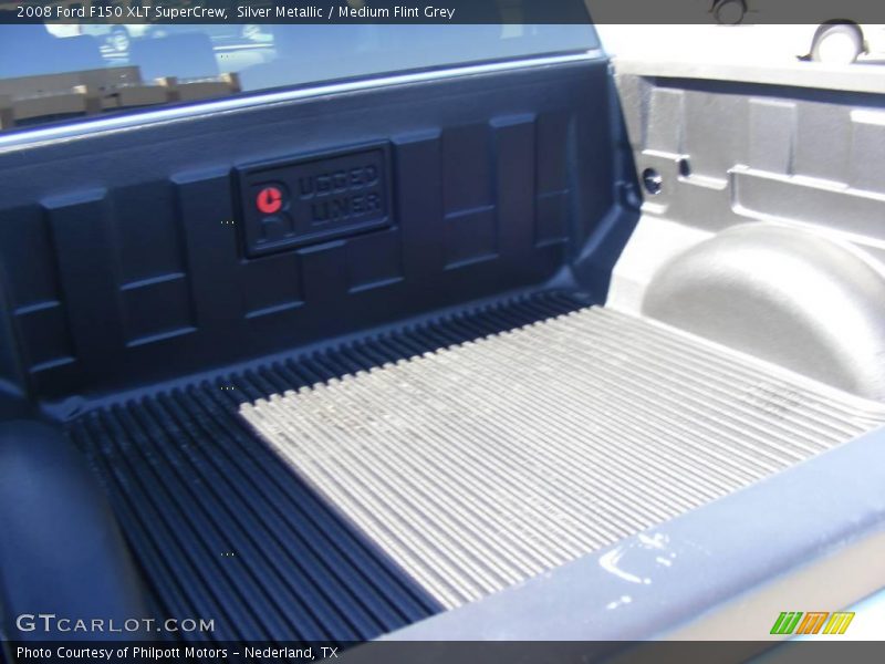 Silver Metallic / Medium Flint Grey 2008 Ford F150 XLT SuperCrew