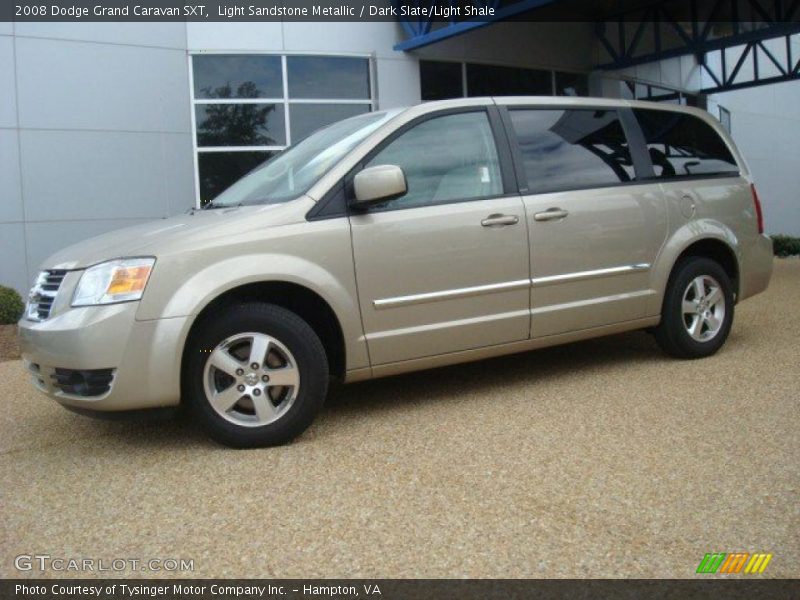 Light Sandstone Metallic / Dark Slate/Light Shale 2008 Dodge Grand Caravan SXT