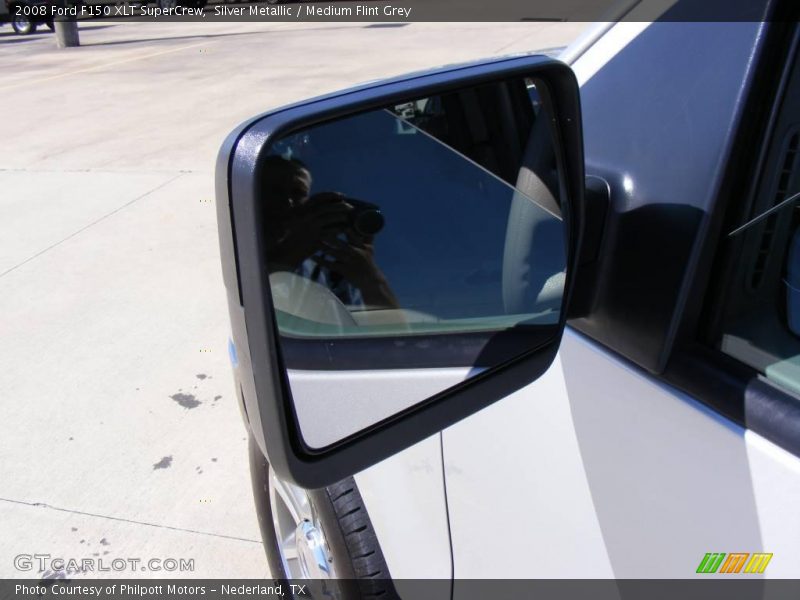 Silver Metallic / Medium Flint Grey 2008 Ford F150 XLT SuperCrew
