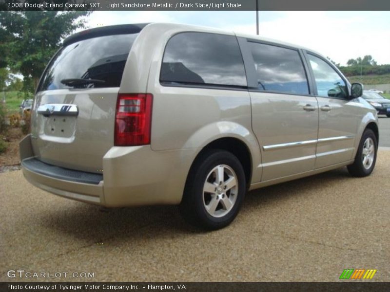 Light Sandstone Metallic / Dark Slate/Light Shale 2008 Dodge Grand Caravan SXT