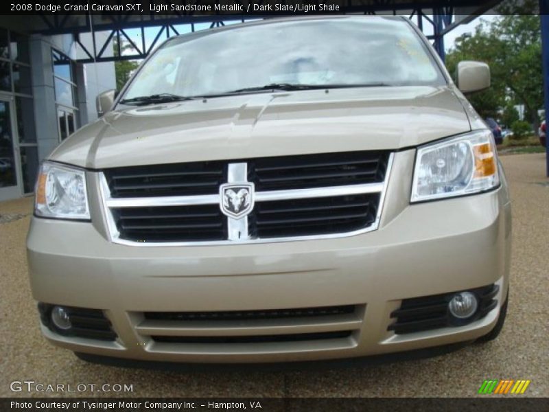 Light Sandstone Metallic / Dark Slate/Light Shale 2008 Dodge Grand Caravan SXT