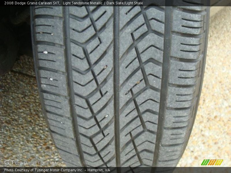 Light Sandstone Metallic / Dark Slate/Light Shale 2008 Dodge Grand Caravan SXT