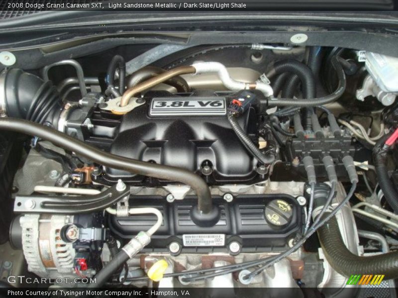 Light Sandstone Metallic / Dark Slate/Light Shale 2008 Dodge Grand Caravan SXT