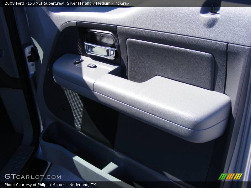 Silver Metallic / Medium Flint Grey 2008 Ford F150 XLT SuperCrew