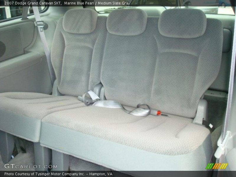 Marine Blue Pearl / Medium Slate Gray 2007 Dodge Grand Caravan SXT