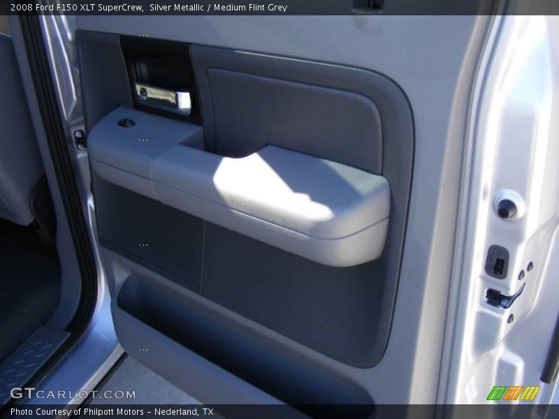 Silver Metallic / Medium Flint Grey 2008 Ford F150 XLT SuperCrew