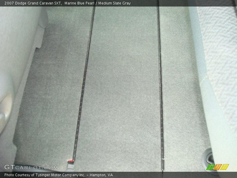 Marine Blue Pearl / Medium Slate Gray 2007 Dodge Grand Caravan SXT