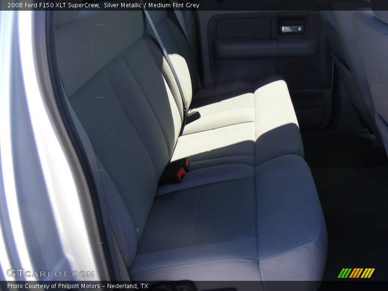 Silver Metallic / Medium Flint Grey 2008 Ford F150 XLT SuperCrew