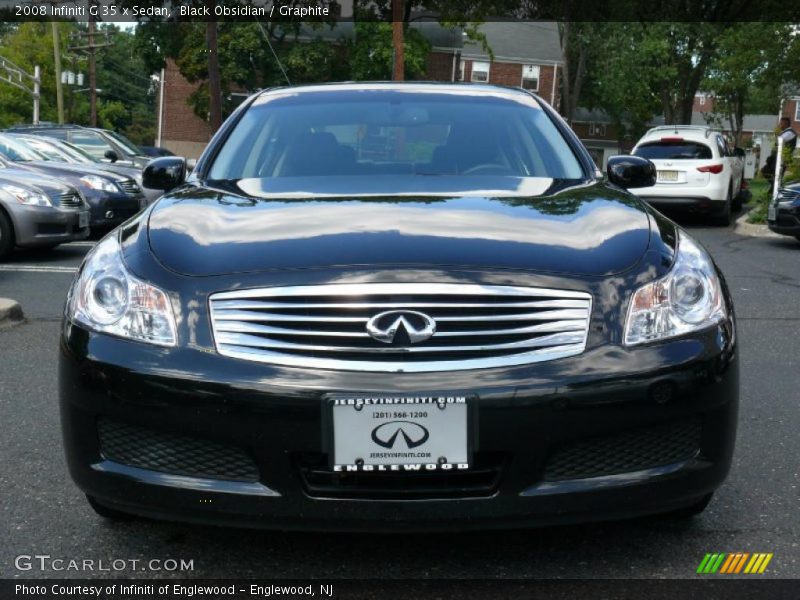 Black Obsidian / Graphite 2008 Infiniti G 35 x Sedan