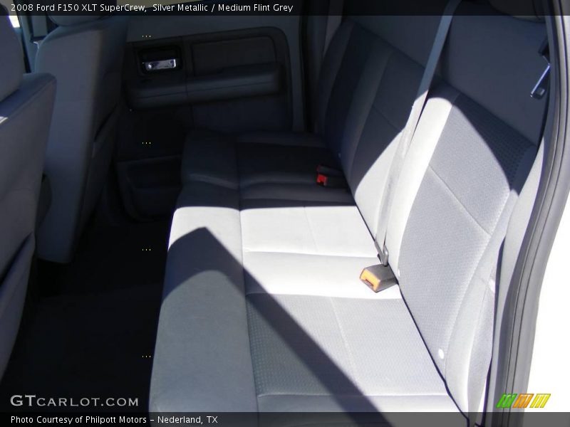 Silver Metallic / Medium Flint Grey 2008 Ford F150 XLT SuperCrew