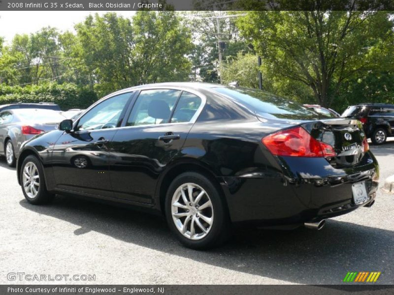 Black Obsidian / Graphite 2008 Infiniti G 35 x Sedan