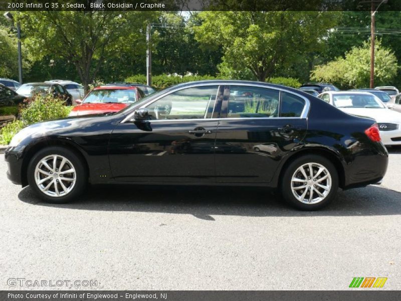 Black Obsidian / Graphite 2008 Infiniti G 35 x Sedan