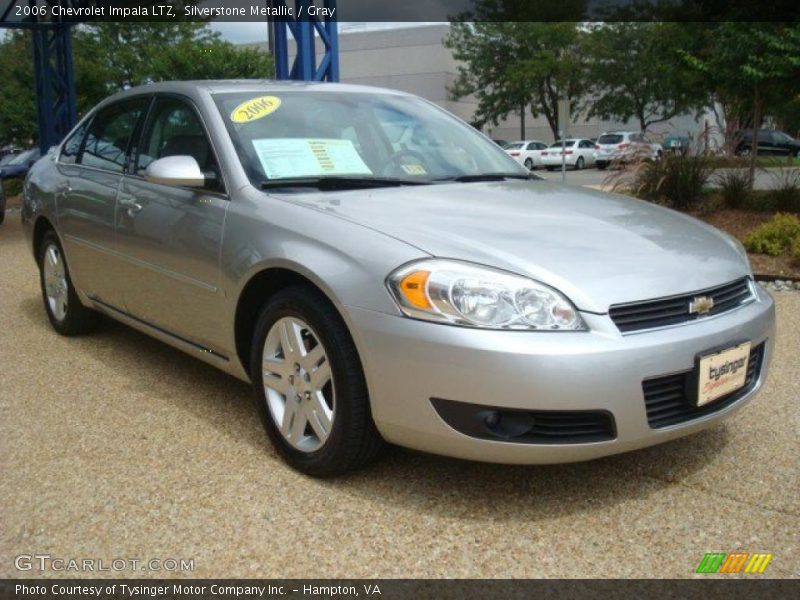 Silverstone Metallic / Gray 2006 Chevrolet Impala LTZ