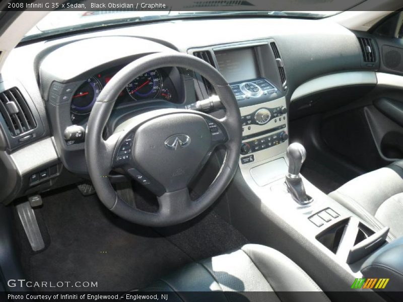 Black Obsidian / Graphite 2008 Infiniti G 35 x Sedan