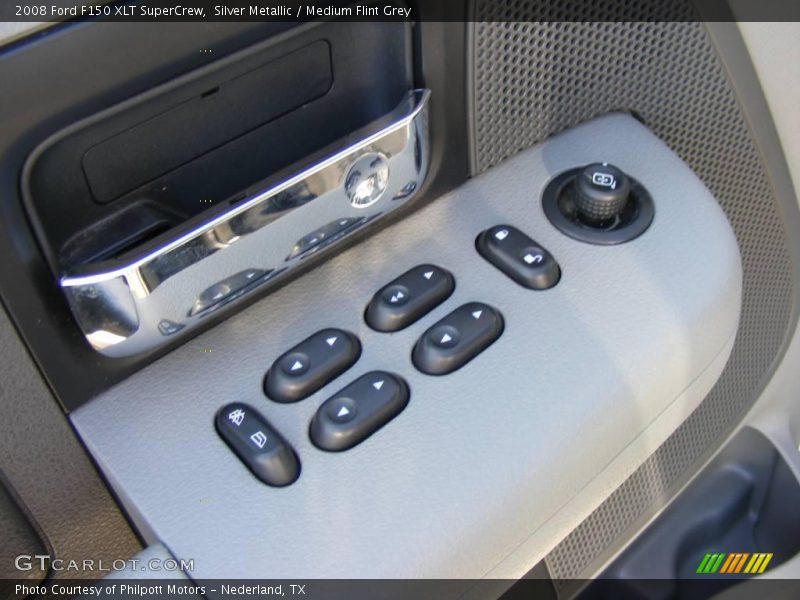 Silver Metallic / Medium Flint Grey 2008 Ford F150 XLT SuperCrew