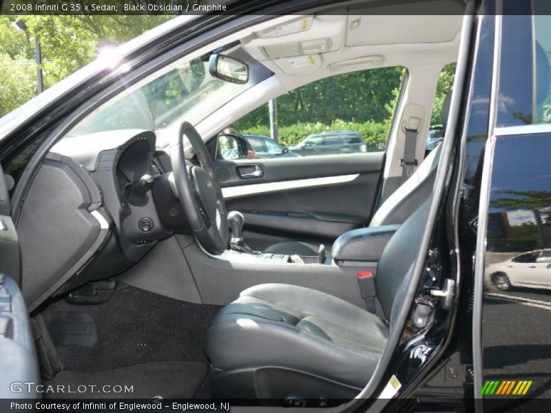 Black Obsidian / Graphite 2008 Infiniti G 35 x Sedan