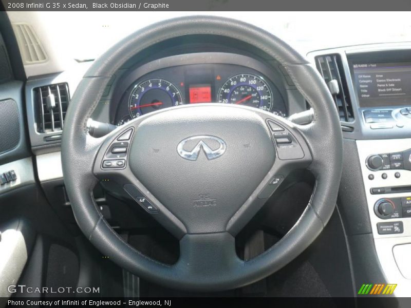 Black Obsidian / Graphite 2008 Infiniti G 35 x Sedan