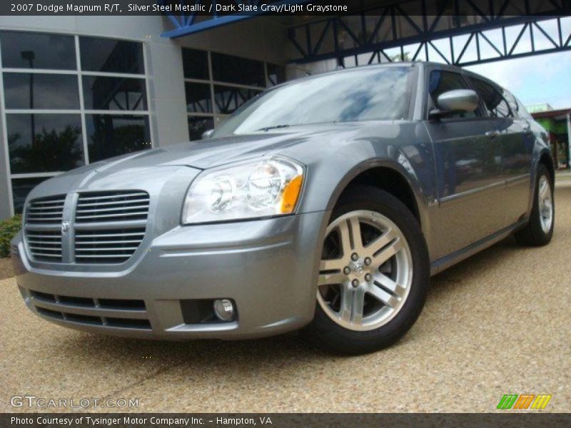 Silver Steel Metallic / Dark Slate Gray/Light Graystone 2007 Dodge Magnum R/T