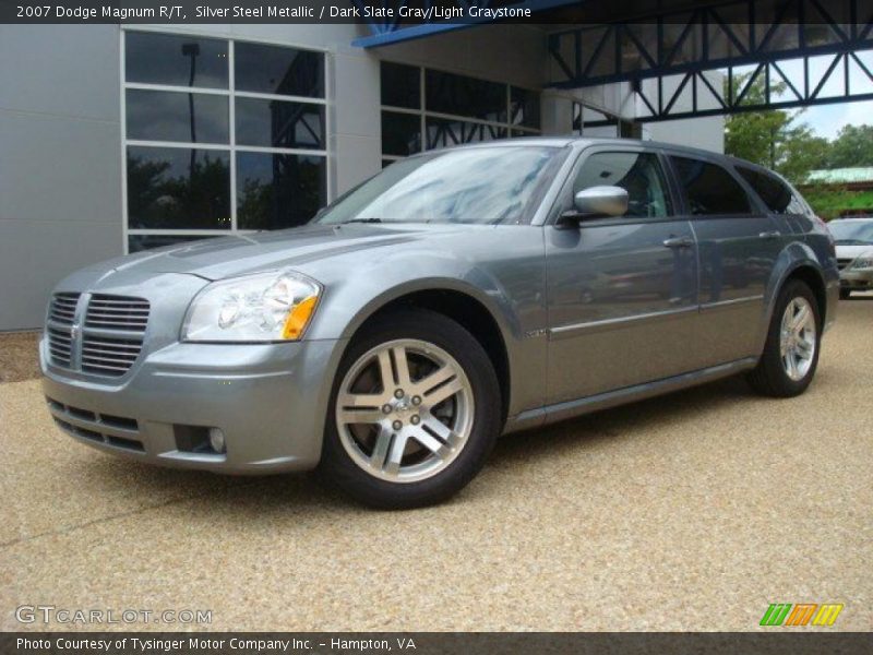 Silver Steel Metallic / Dark Slate Gray/Light Graystone 2007 Dodge Magnum R/T