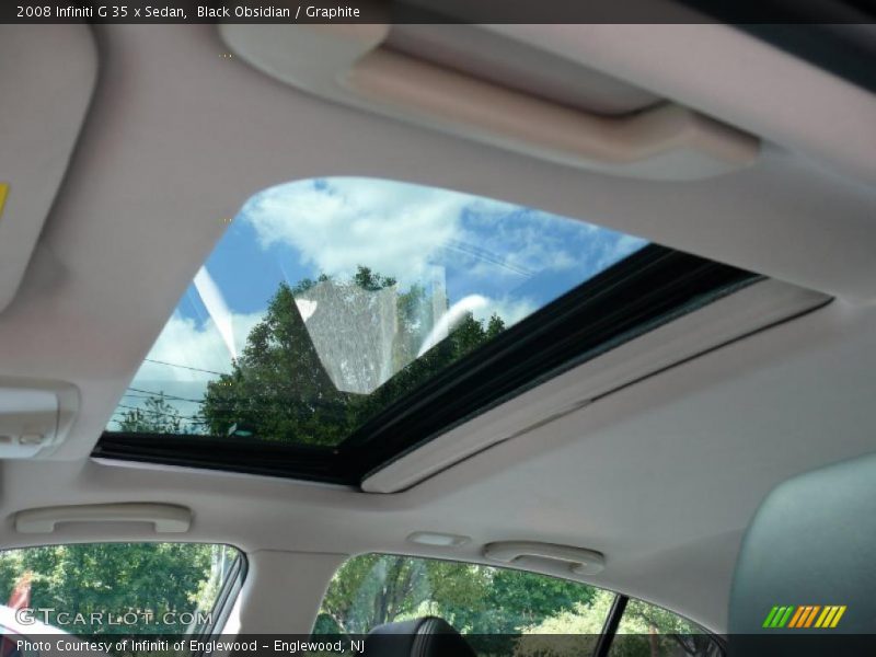 Black Obsidian / Graphite 2008 Infiniti G 35 x Sedan