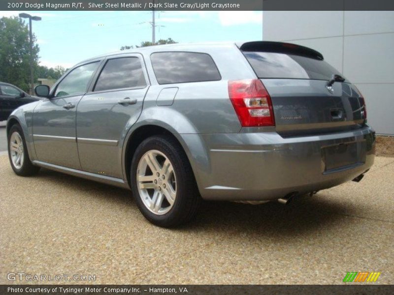 Silver Steel Metallic / Dark Slate Gray/Light Graystone 2007 Dodge Magnum R/T