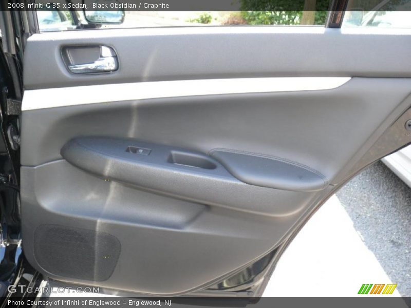 Black Obsidian / Graphite 2008 Infiniti G 35 x Sedan