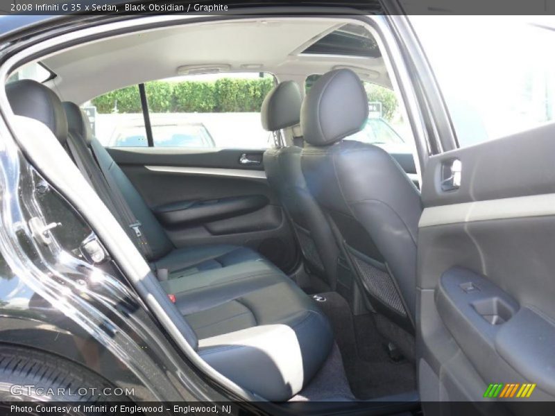 Black Obsidian / Graphite 2008 Infiniti G 35 x Sedan