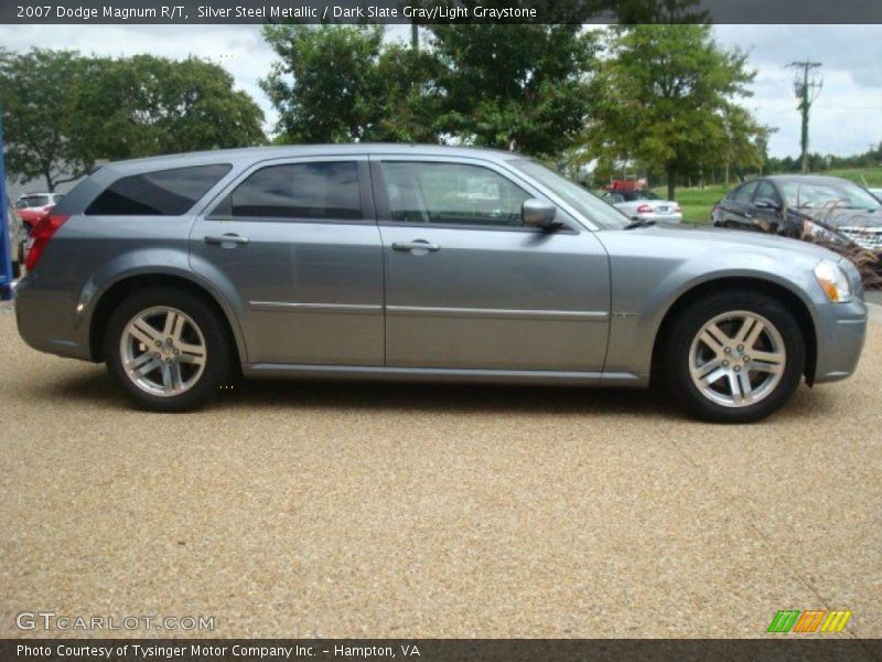 Silver Steel Metallic / Dark Slate Gray/Light Graystone 2007 Dodge Magnum R/T