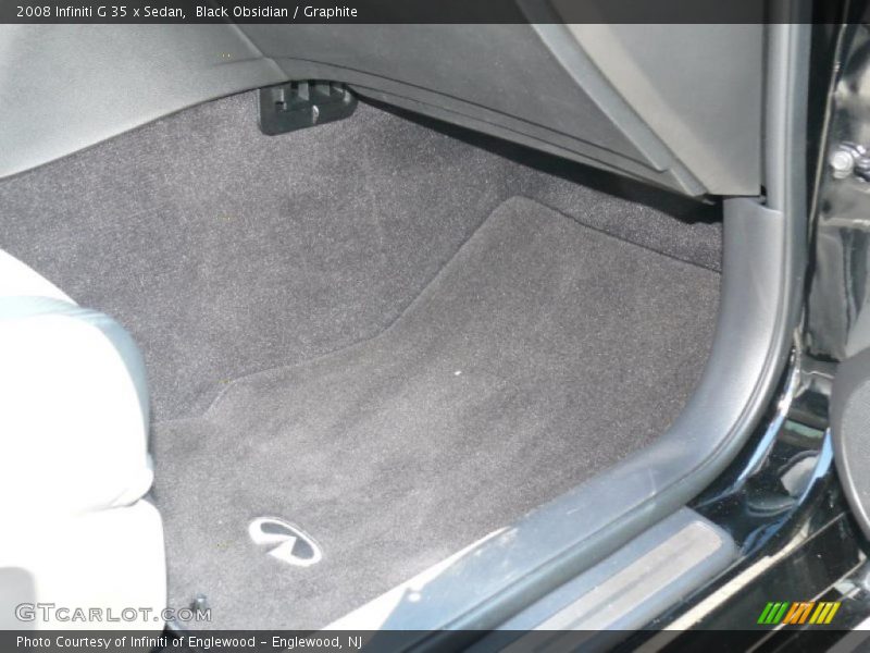 Black Obsidian / Graphite 2008 Infiniti G 35 x Sedan