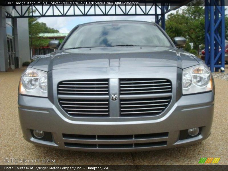 Silver Steel Metallic / Dark Slate Gray/Light Graystone 2007 Dodge Magnum R/T