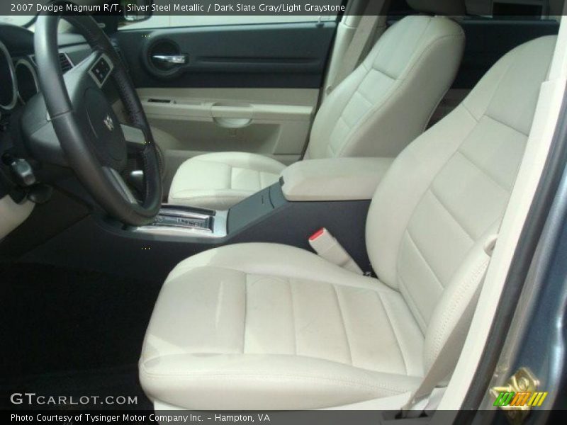 Silver Steel Metallic / Dark Slate Gray/Light Graystone 2007 Dodge Magnum R/T
